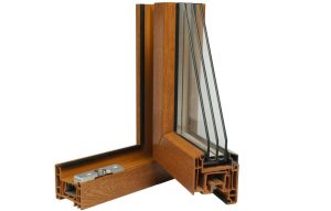 Infissi in PVC effetto legno